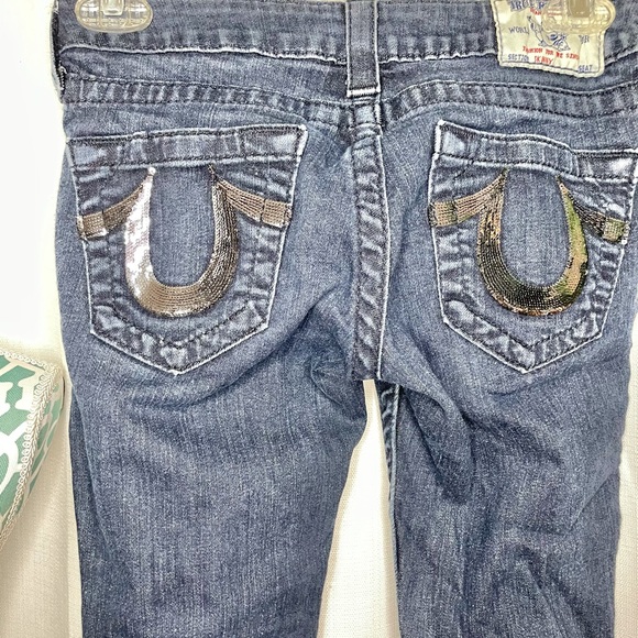 True Religion Sequin Skinny Jeans - Picture 3 of 16